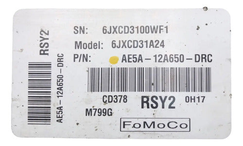 Pcm Computadora Lincoln Mkz 3.5l 2011-2012 Ae5a-12a650-drc
