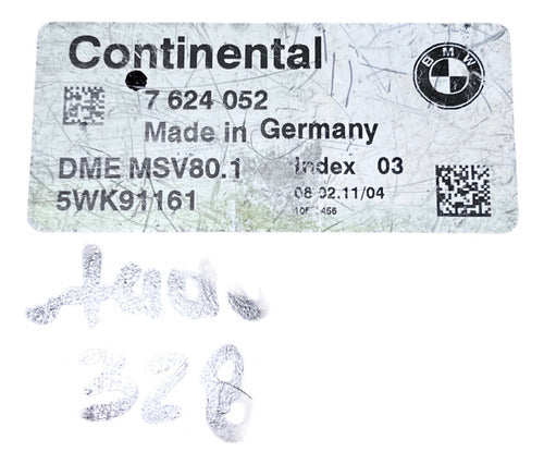 Computadora Bmw 328i 11-13 7624052