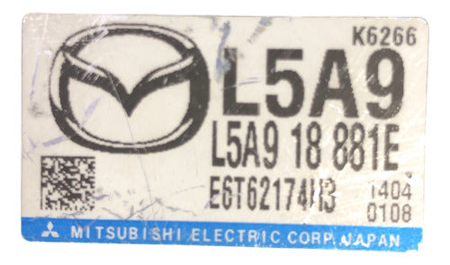 Computadora Mazda 6 11-13 2.5l Aut L5a918881e