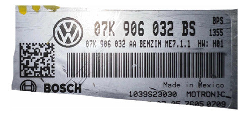 Computadora Vw Beetle 2.5l 2008 07k 906 032 Bs