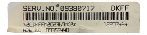 Computadora Chevrolet Malibu 3.4l 99-02 09380717 (dkff)