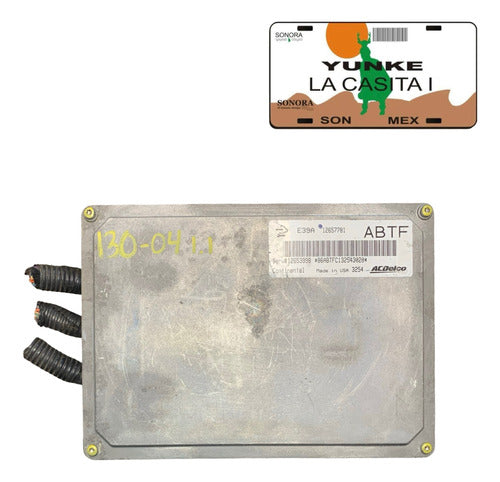 Computadora Chevrolet Silverado 2.4l 12-14 12657781 (abtf)