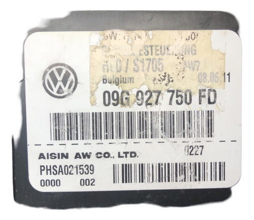 Módulo Tcm Vw Tiguan 2.0l 2009-2010 09g 927 750 Fd