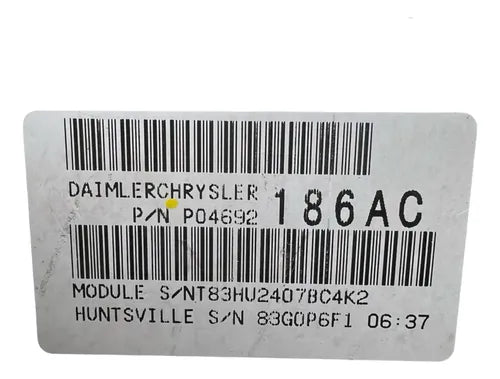 Caja De Fusibles Dodge Durango 2007-2009 04692192ab