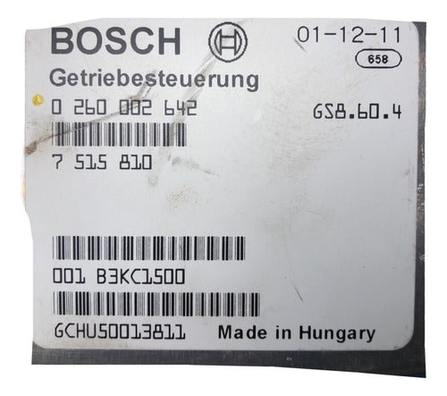 Modulo Tcm Bmw 325i 00-02 0 260 002 642