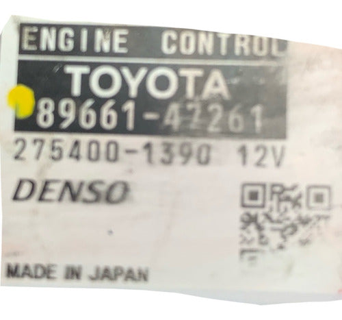 Computadora Toyota Prius 1.8l 2010 89661-47261