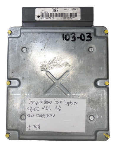 Computadora Ford Explorer 4.0l A/t 98-00 Xl2f-12a650-md