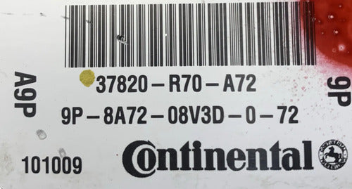 Computadora Honda Accord 3.5l A/t 2010 37820-r70-a72 (9p)