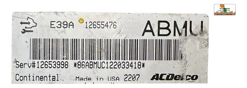 Computadora Gmc Terrain 2.4l 2013 12655476 (abmu)