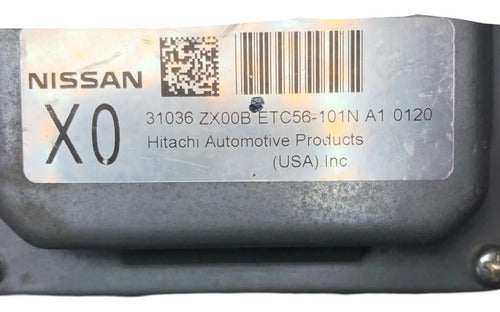 Módulo Tcm Nissan Altima 2.5l 2010 Etc56-101n A1 X0 P2