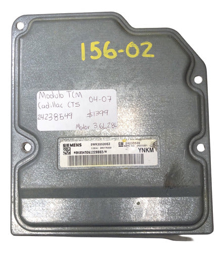 Modulo Tcm Cadillac Cts 04-07 24238549