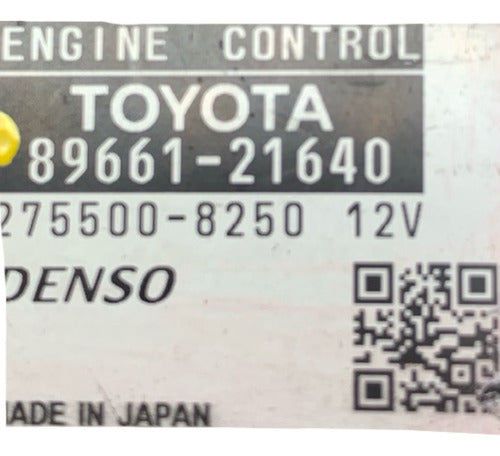 Computadora Toyota Scion 2.5l 14-15 89661-21640
