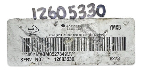 Computadora Cadillac Deville 3.5l 2006 12605330 (ymxb)