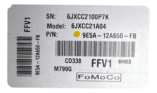 Computadora Ford Fusion 2.3l 2009 9e5a-12a650-fb