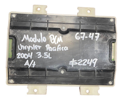 Modulo Bcm Chrysler Pacifica 3.5l A/t 2004 P04727604ah