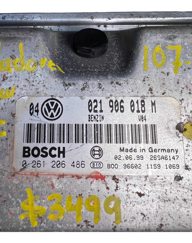 Computadora Vw Jetta Golf 2.8L 1999-2002 021 906 018 M