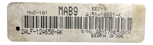 Computadora Mazda Mpv 3.0l A/t 03-04 2alf-12a650-ak