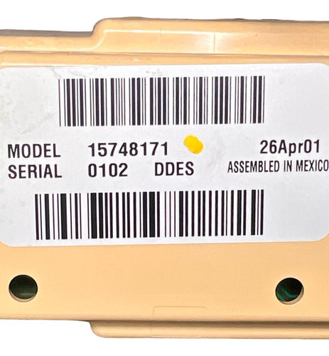 Consola Superior De Clima Chevrolet Suburban 00-06