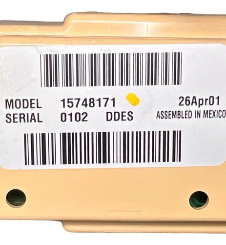 Consola Superior De Clima Chevrolet Suburban 00-06
