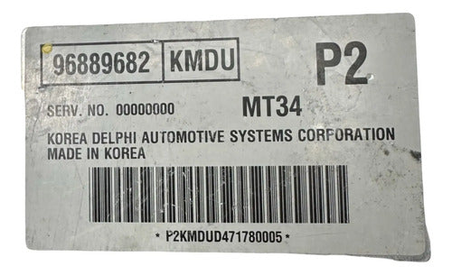 Pcm Computadora Chevrolet Aveo 1.6l 2008 96889682 (kmdu)