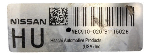 Pcm Computadora Nissan Versa 2011 Mec910-020 B1 (hu)