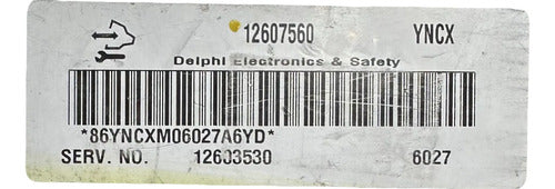 Pcm Computadora Chevrolet Cobalt 2.4l 2006 12607560 (yncx)
