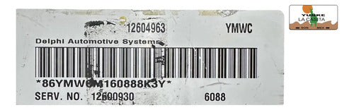 Computadora Pontiac Grand Prix 3.8l A/t 06-09 12604963 Ymwc