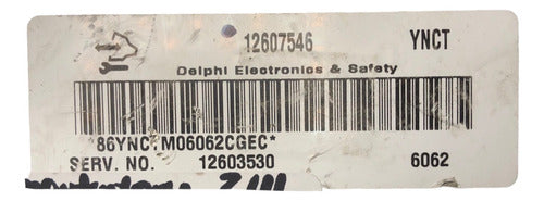 Computadora Chevrolet Hhr 2.4l 2006 12607546 (ynct)