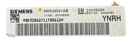 Modulo Tcm Cadillac Cts 3.6l 2007 5wk33521ab (ynrh)