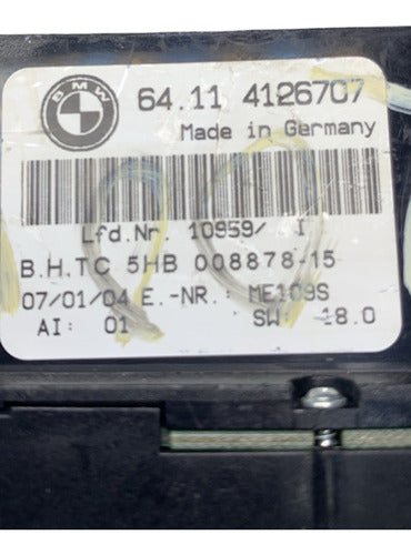 Control De Clima Bmw Serie 3 01-06 4126707