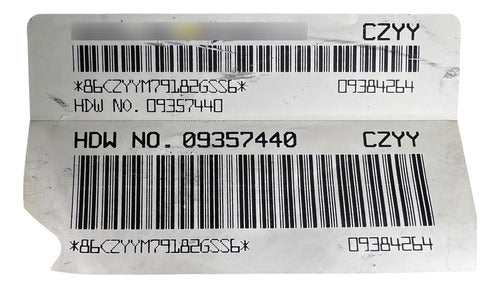 Computadora Chevrolet Malibu 99-02 09380717 (czyy)