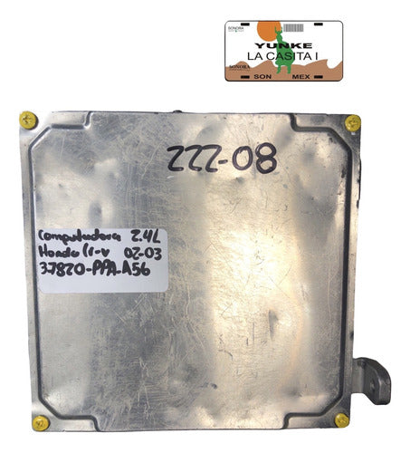 Computadora Honda Cr-v 2.4l 02-03 37820-ppa-a56