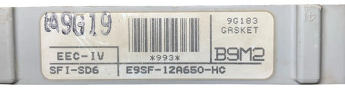 Pcm Computadora Ford Thunderbird 3.8l 1990 E9sf-12a650-hc