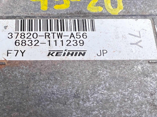 Computadora Honda Cr-z 1.5l 2011-2012 37820-rtw-a56 (7y)
