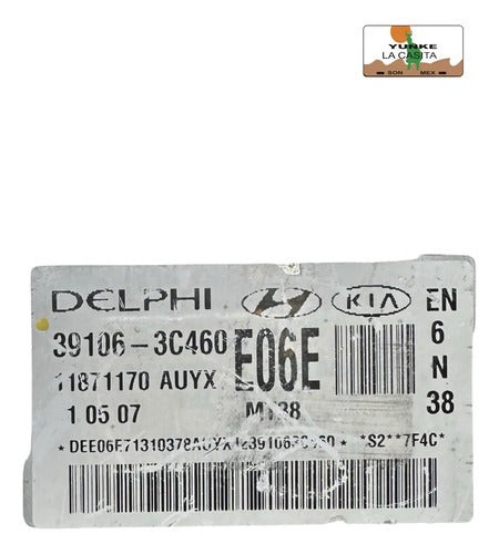 Computadora Hyundai Veracruz 3.8l A/t 07-09 39106-3c460