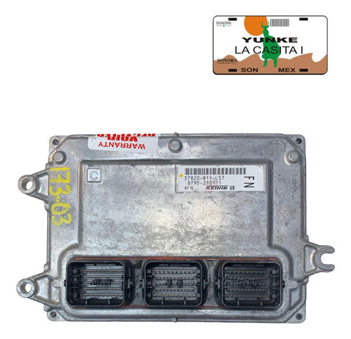 Computadora Honda Civic 1.8l 12-13 37820-r1y-l57 (fn)