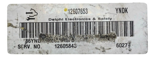 Computadora Pontiac Solstice 2006-2009 12607653 (yndk)