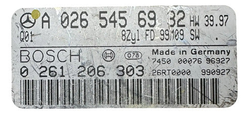 Computadora Mercedes Benz S500 4.3l 98-02 A 026 545 69 32