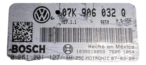 Computadora Vw Jetta 2.5l 06-07 07k 906 032 Q