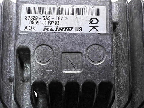 Computadora Honda Accord 2.4l A/t 2013 37820-5a3-l67 (qk)