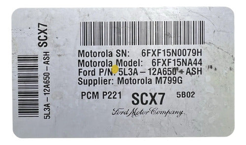 Pcm Computadora Ford F-150 5.4l 2005 5l3a-12a650-ash