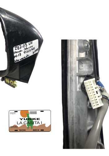 Espejo Retrovisor Lh Honda Odyssey 14-17 9552ladc