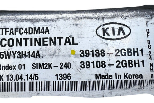 Computadora Kia Optima 2.4l 14-15 39138-2gbh1