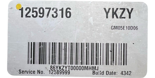 Computadora Saturn Ion 2.2l 2005 12597316 (ykzy)