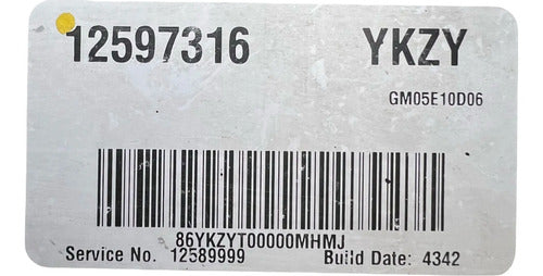 Computadora Saturn Ion 2.2l 2005 12597316 (ykzy)