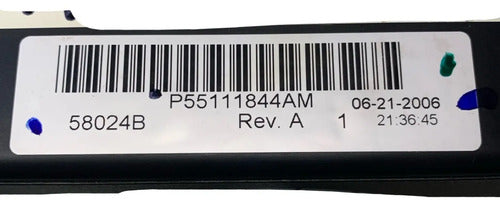 Control De Clima Chrysler Pt Cruiser 06-10 P55111844am