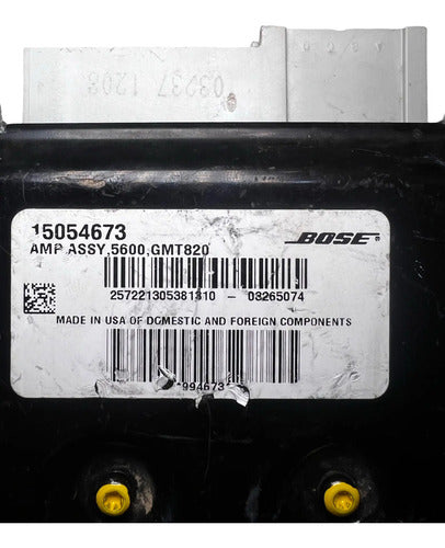 Amplificador Bose Suburban 03-06 15054673 Gris
