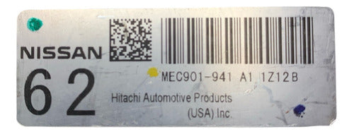 Computadora Nissan Versa 1.8l 2012 Mec901-941 A1 (62)