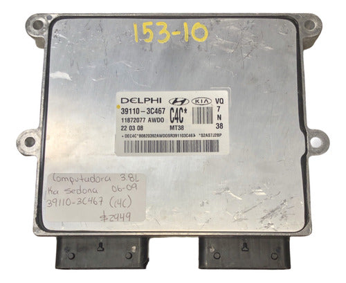 Computadora Kia Sedona 3.8l 06-09 39110-3c467 (c4c)