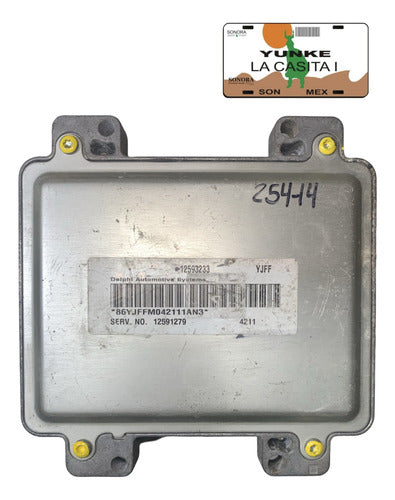 Computadora Chevrolet Astro 3.4l 05-06 12593233 (yjff)